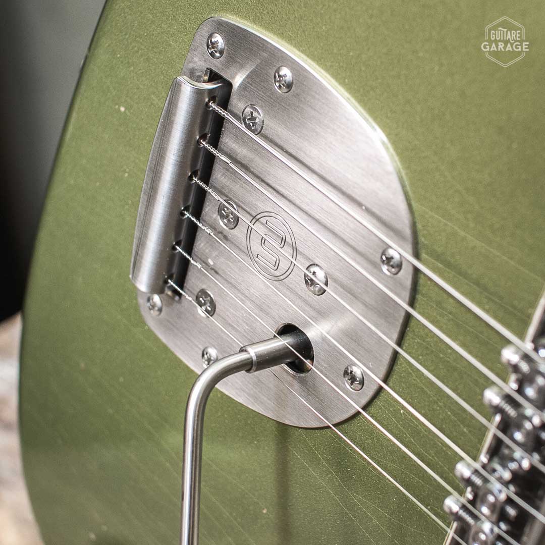 Occasion - Guitare Garage Jazzmaster Olive Drab Light Relic Matching Headstock