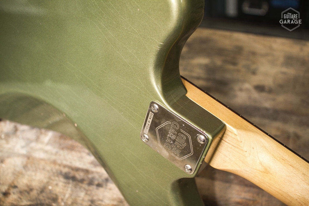 Occasion - Guitare Garage Jazzmaster Olive Drab Light Relic Matching Headstock