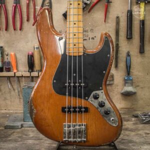 Jazz Bass Amber Heavy Relic