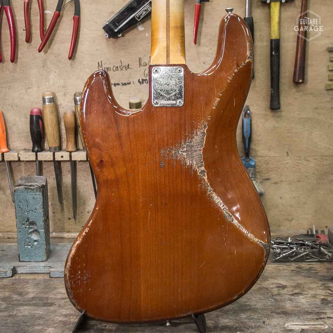 Jazz Bass Amber Heavy Relic