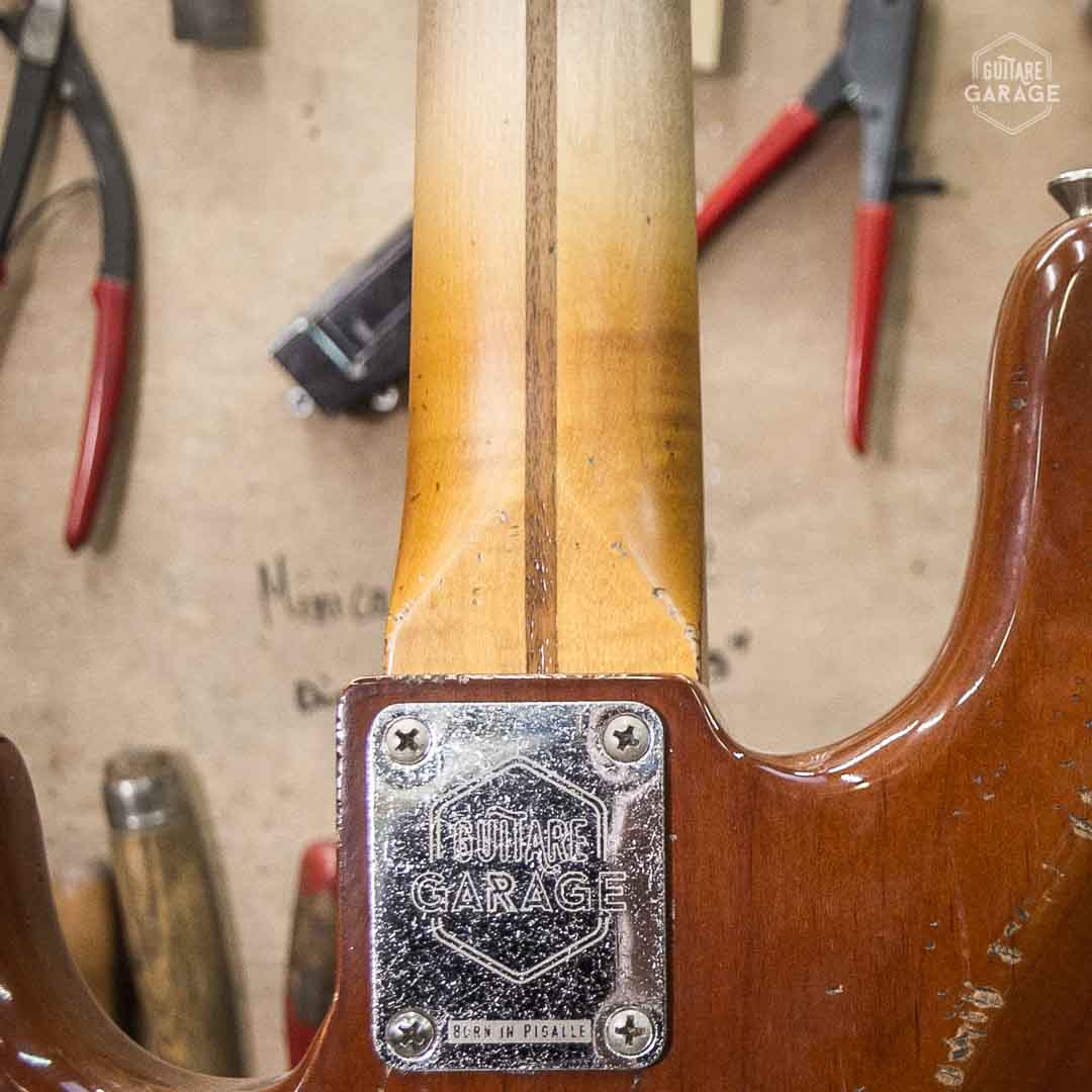 Jazz Bass Amber Heavy Relic