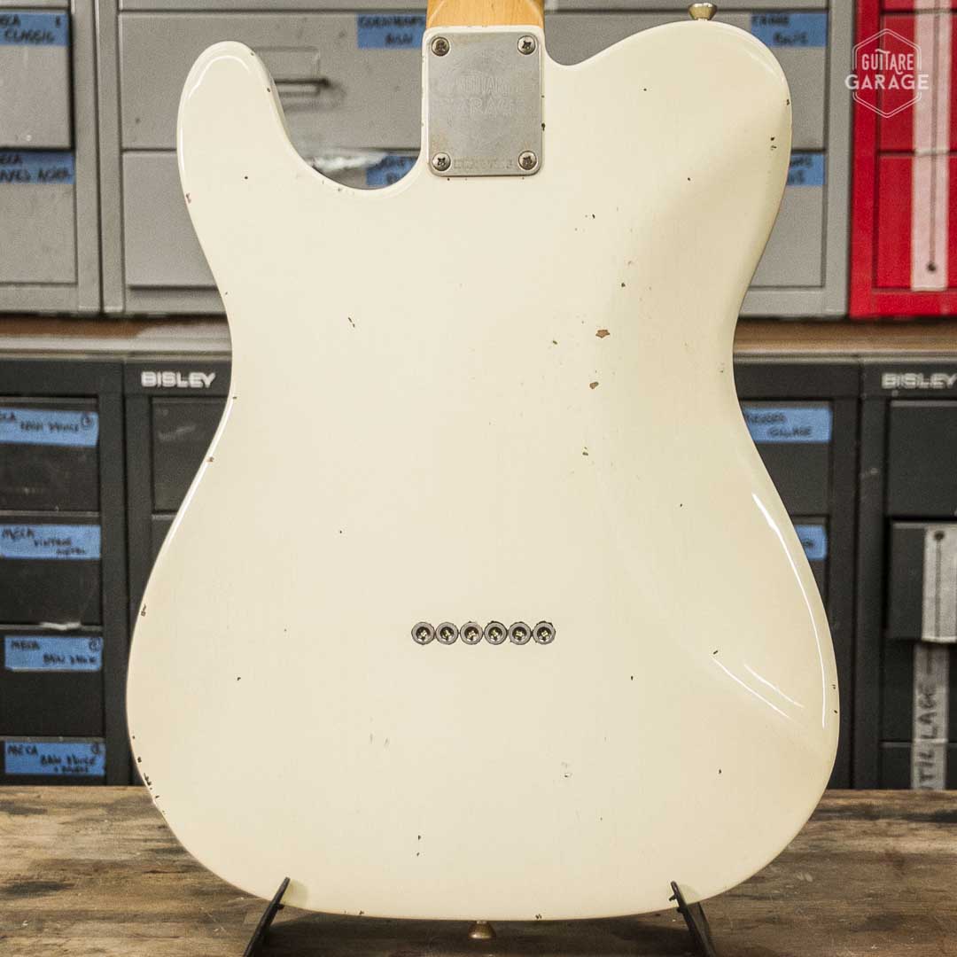 Telecaster Oympic White Relic Custom Dreamsongs CuNiFe Guitare Garage