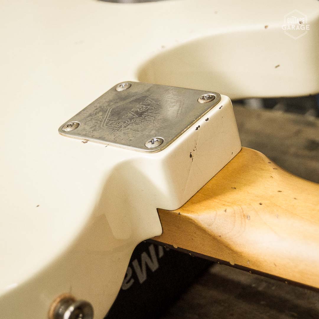 Telecaster Oympic White Relic Custom Dreamsongs CuNiFe Guitare Garage
