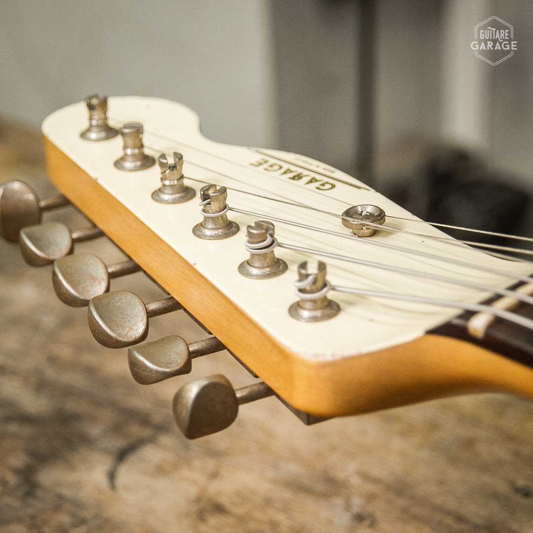 Telecaster Oympic White Relic Custom Dreamsongs CuNiFe Guitare Garage