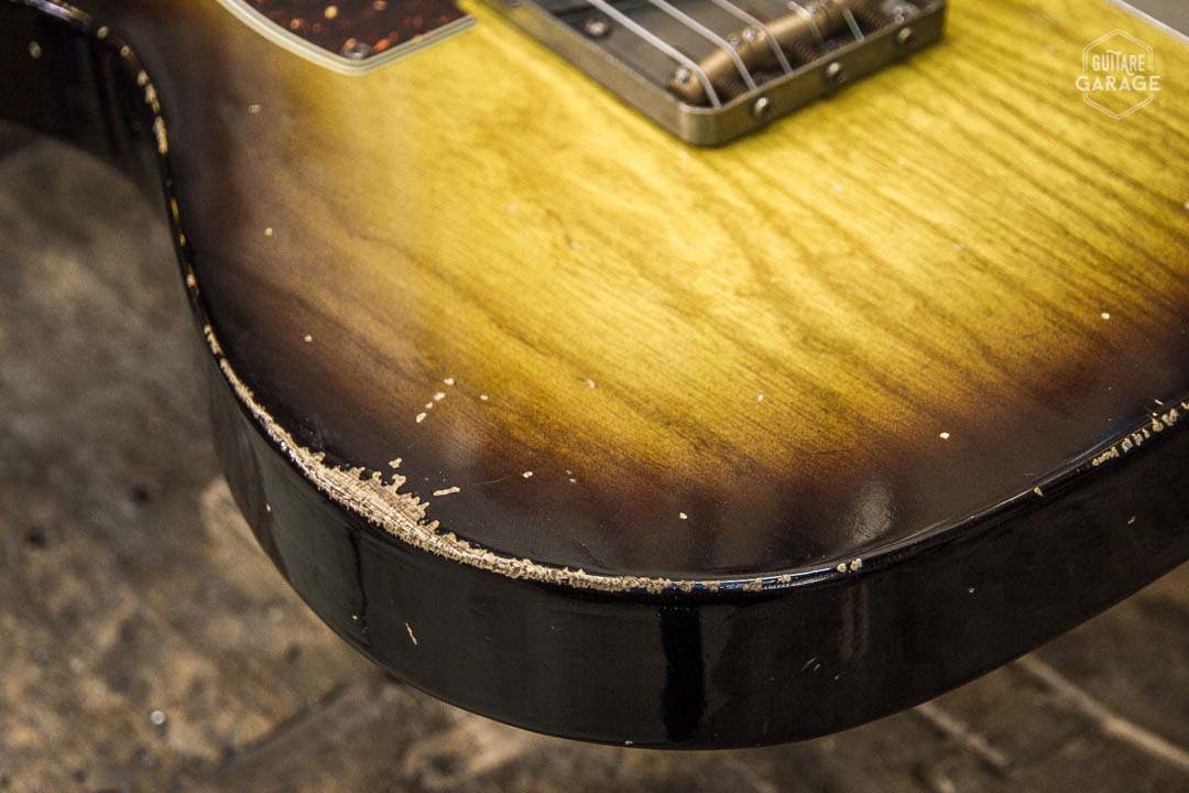 Telecaster Sunburst 2 tone T-modern Guitare Garage