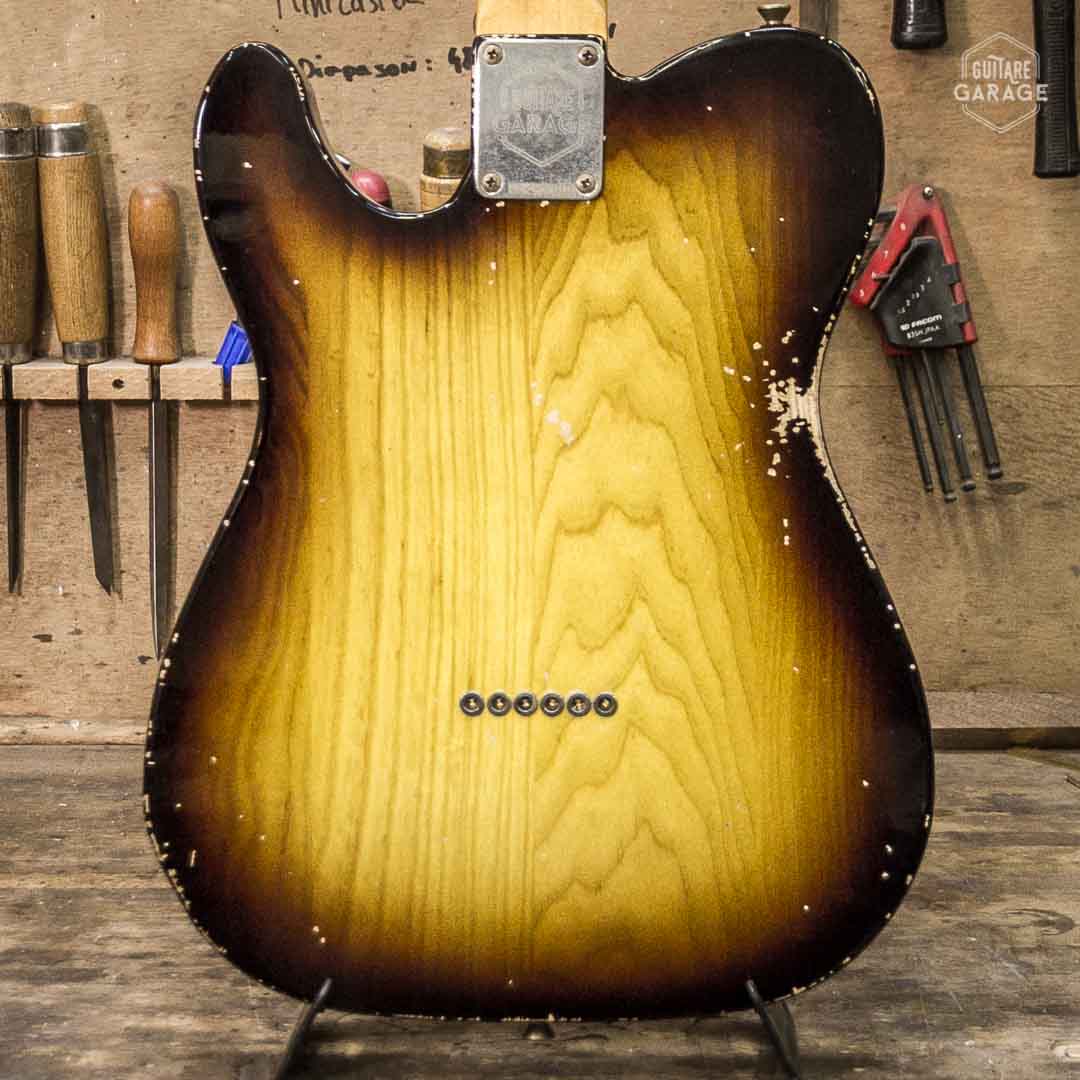 Telecaster Sunburst 2 tone T-modern Guitare Garage