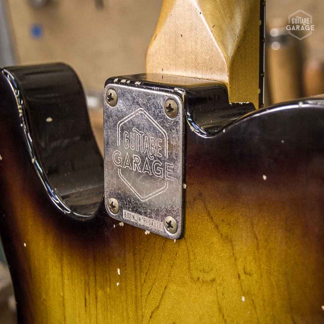 Telecaster Sunburst 2 tone T-modern Guitare Garage
