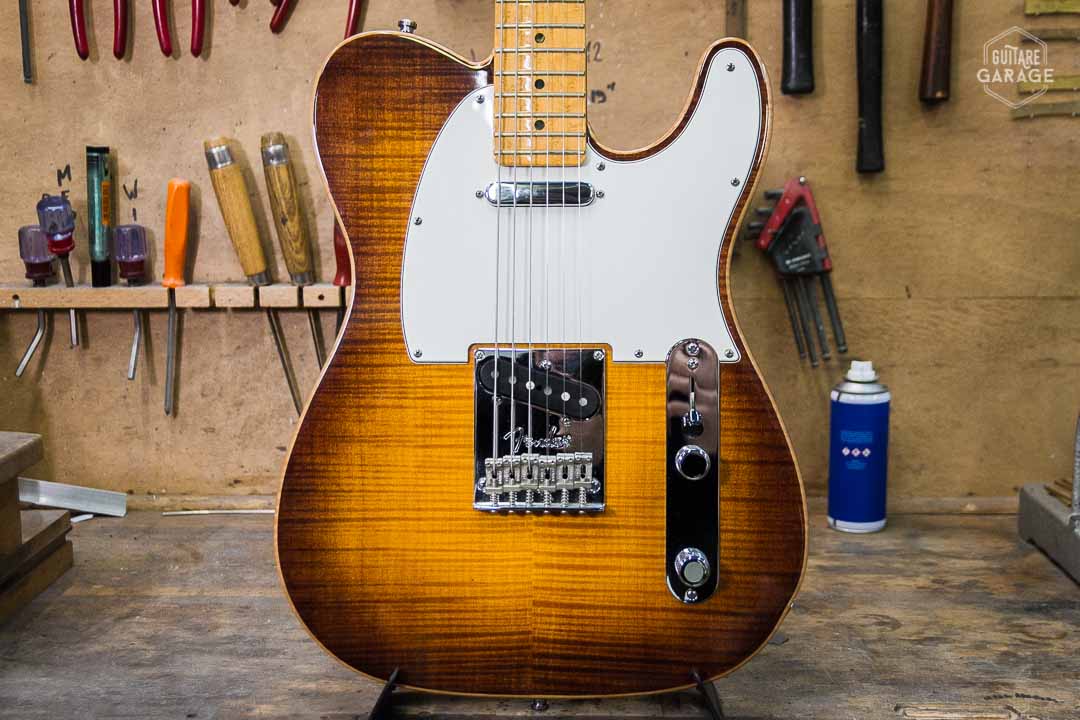 Fender Telecaster Select 2012 Flamed Maple Sunburst