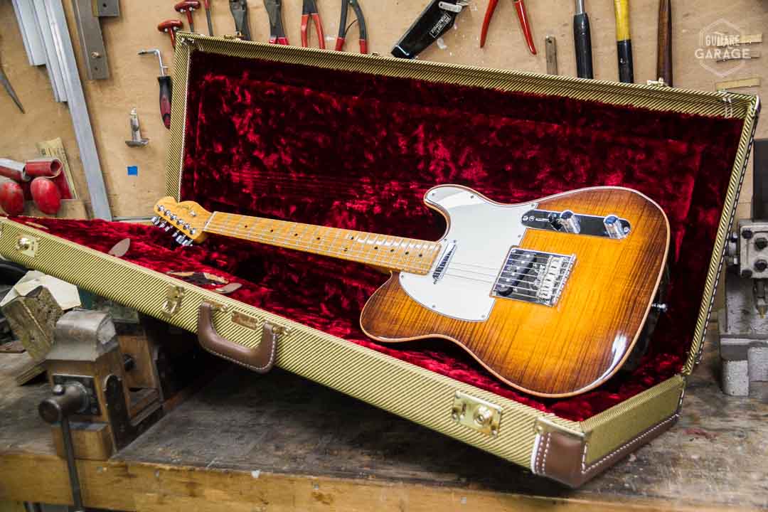 Fender Telecaster Select 2012 Flamed Maple Sunburst