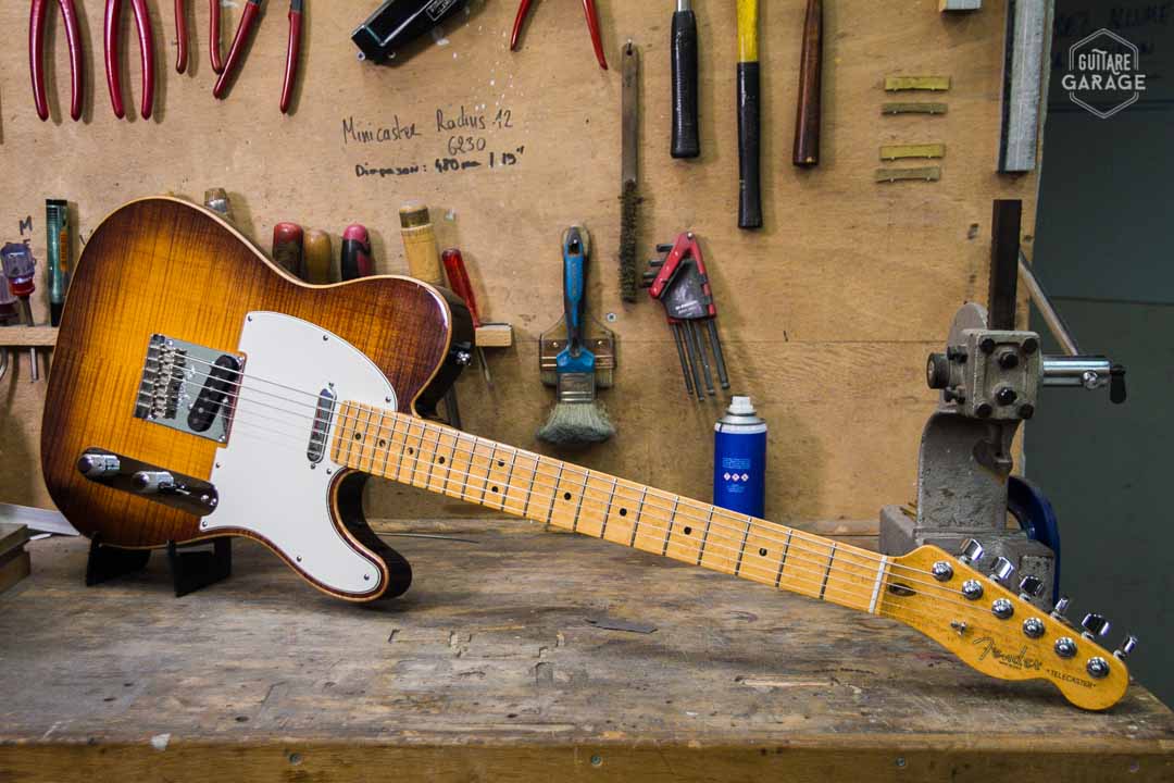Fender Telecaster Select 2012 Flamed Maple Sunburst