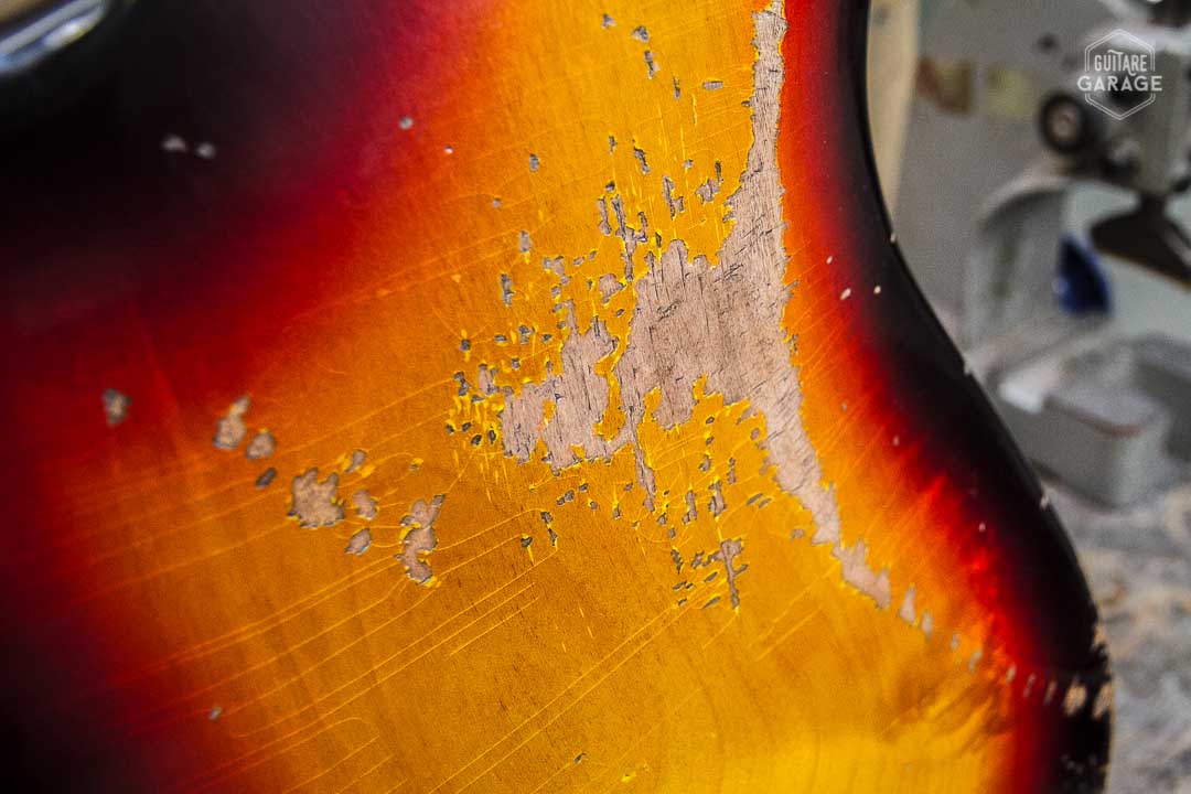 Jazzmaster Sunburst heavt Relic Lollar Original 58