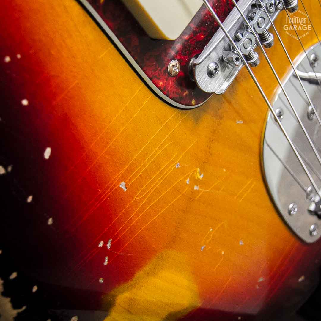 Jazzmaster Sunburst heavt Relic Lollar Original 58