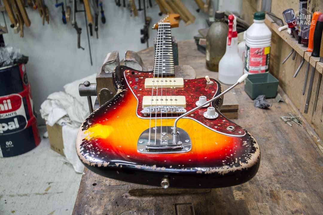 Jazzmaster Sunburst heavt Relic Lollar Original 58