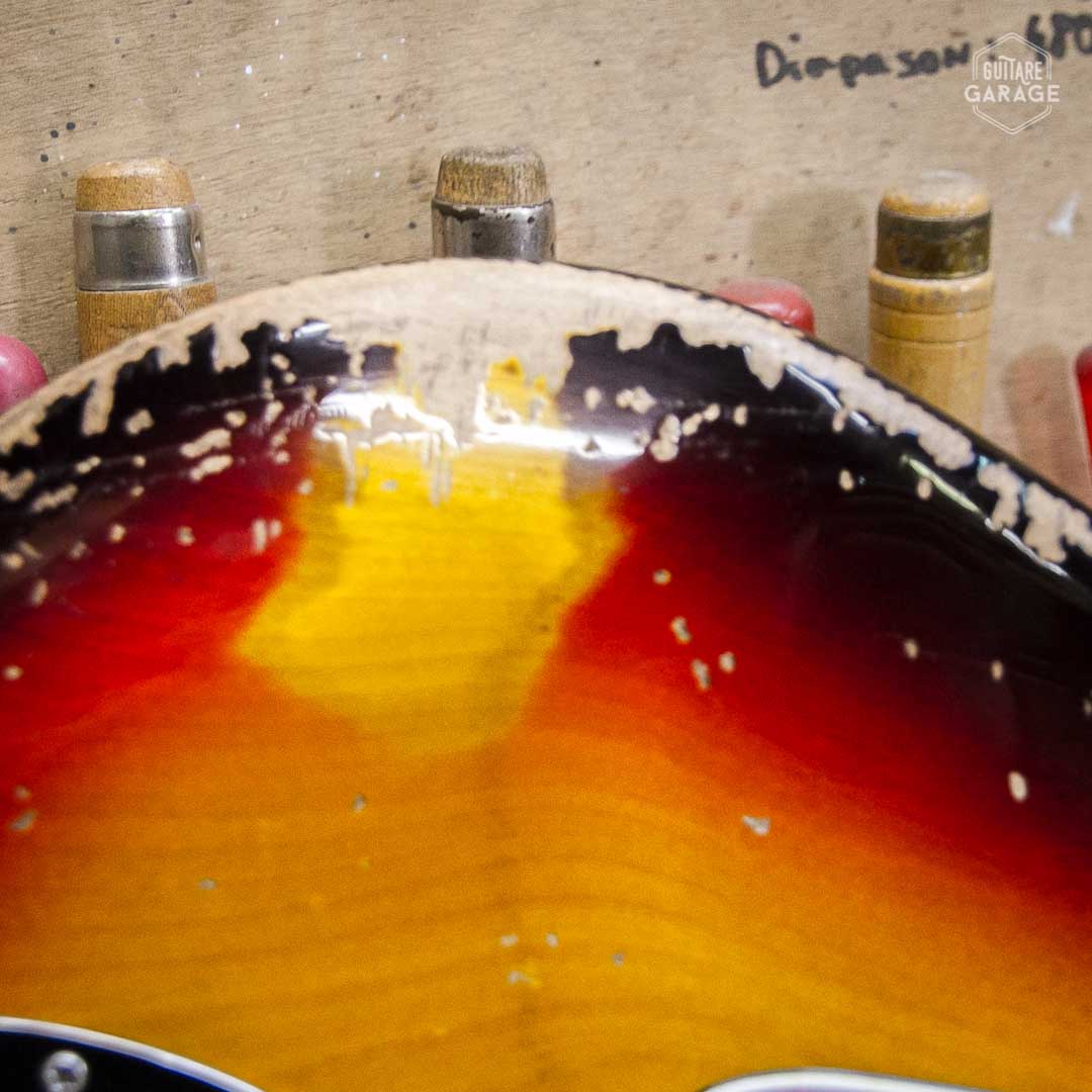Jazzmaster Sunburst heavt Relic Lollar Original 58