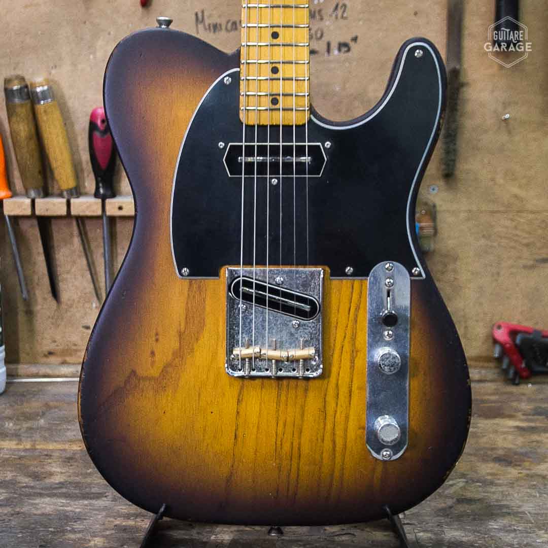 Telecaster Sunburst 2 Tons Satin Relic Micros Dreamsongs Charlie Christian