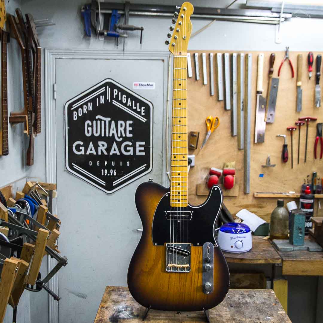 Telecaster Sunburst 2 Tons Satin Relic Micros Dreamsongs Charlie Christian