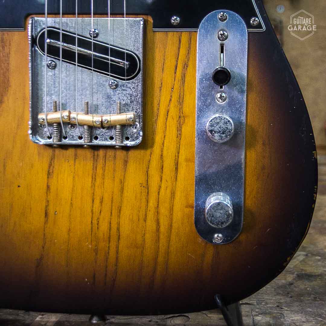 Telecaster Sunburst 2 Tons Satin Relic Micros Dreamsongs Charlie Christian