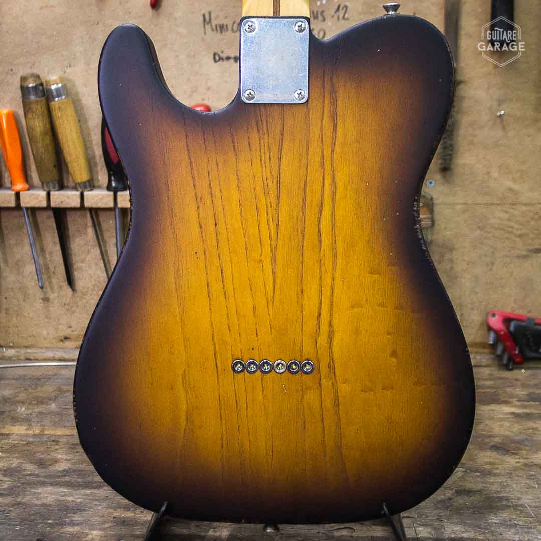 Telecaster Sunburst 2 Tons Satin Relic Micros Dreamsongs Charlie Christian