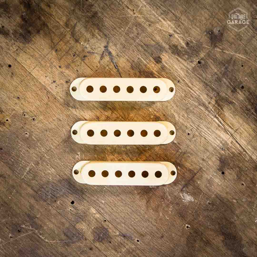 Set de capots pour micro Stratocaster Cream Relic