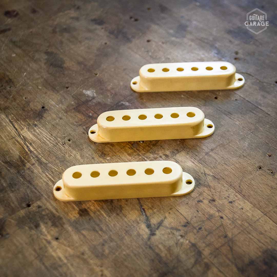 Set de capots pour micro Stratocaster Cream Relic