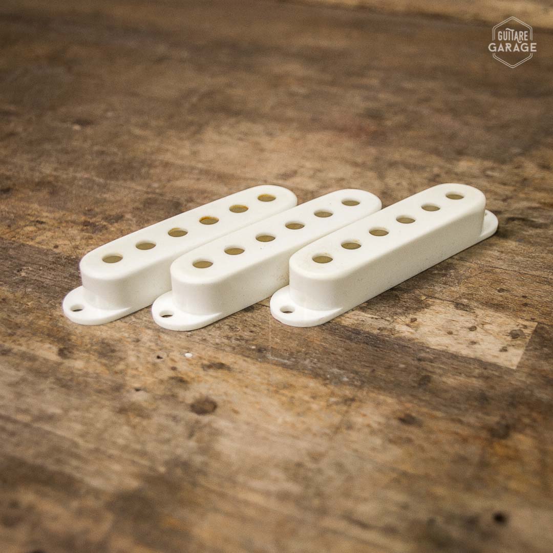 Set de capots pour micros Stratocaster Blanc Relic