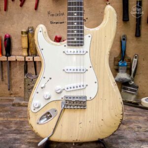 Stratocaster Gaucher Aged Vintage Blonde Relic Hepcat Serie L