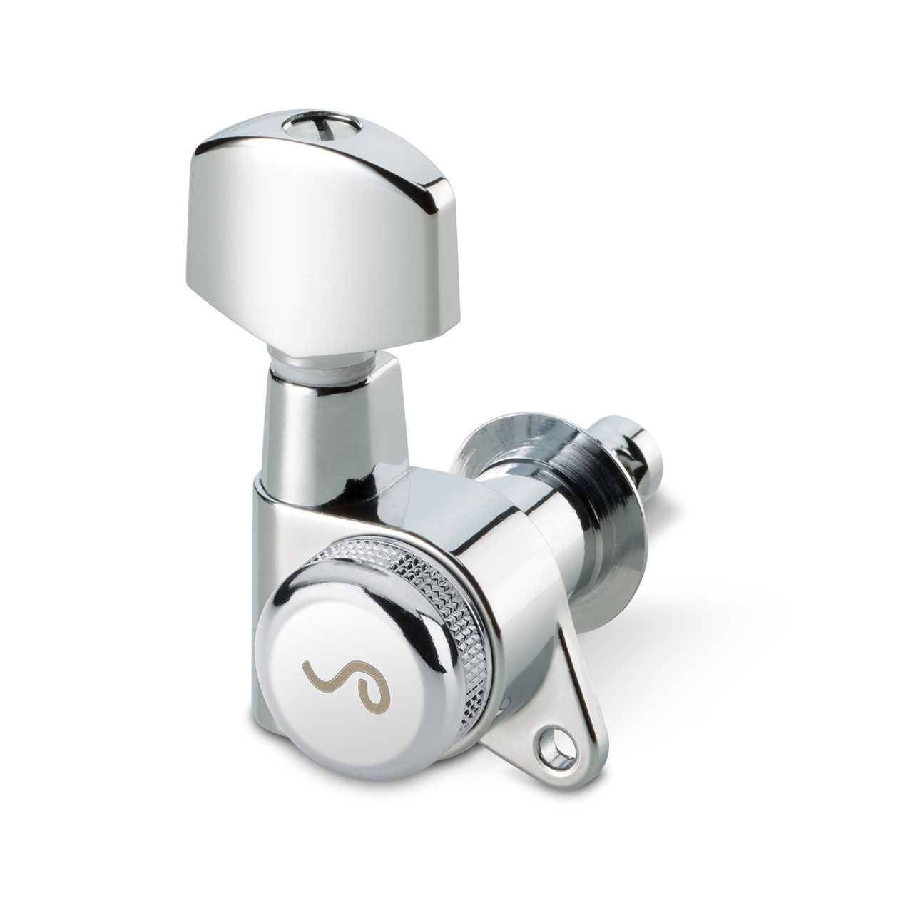 Mécaniques à blocage Schaller M6-135 Chrome 6x1 staggered