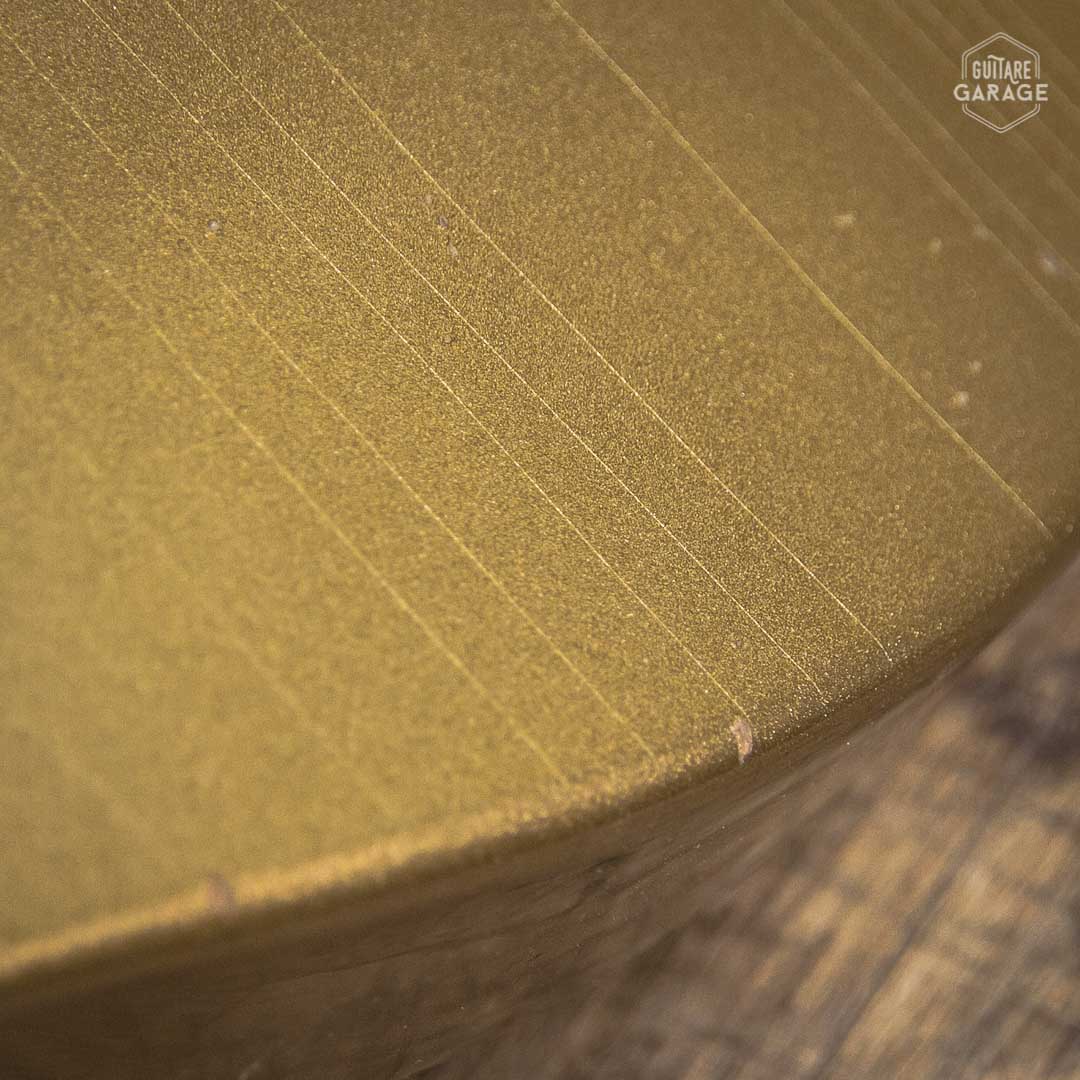 Corps Type Tele aulne Firemist Gold Light Relic by Guitare Garage