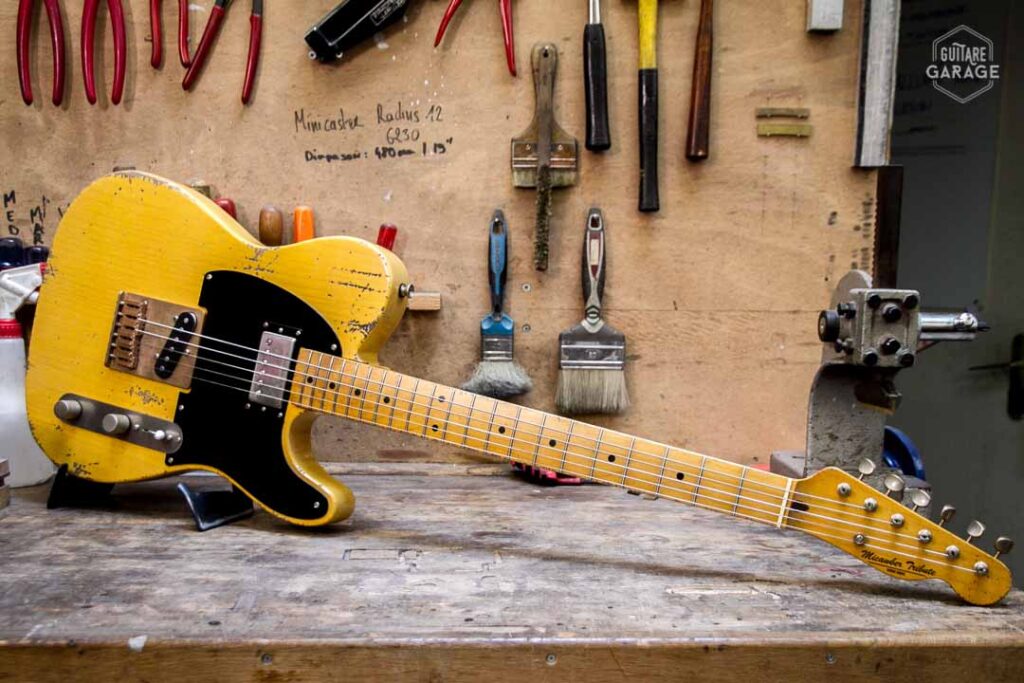 Partcaster Guitare Garage Micawber Tribute
