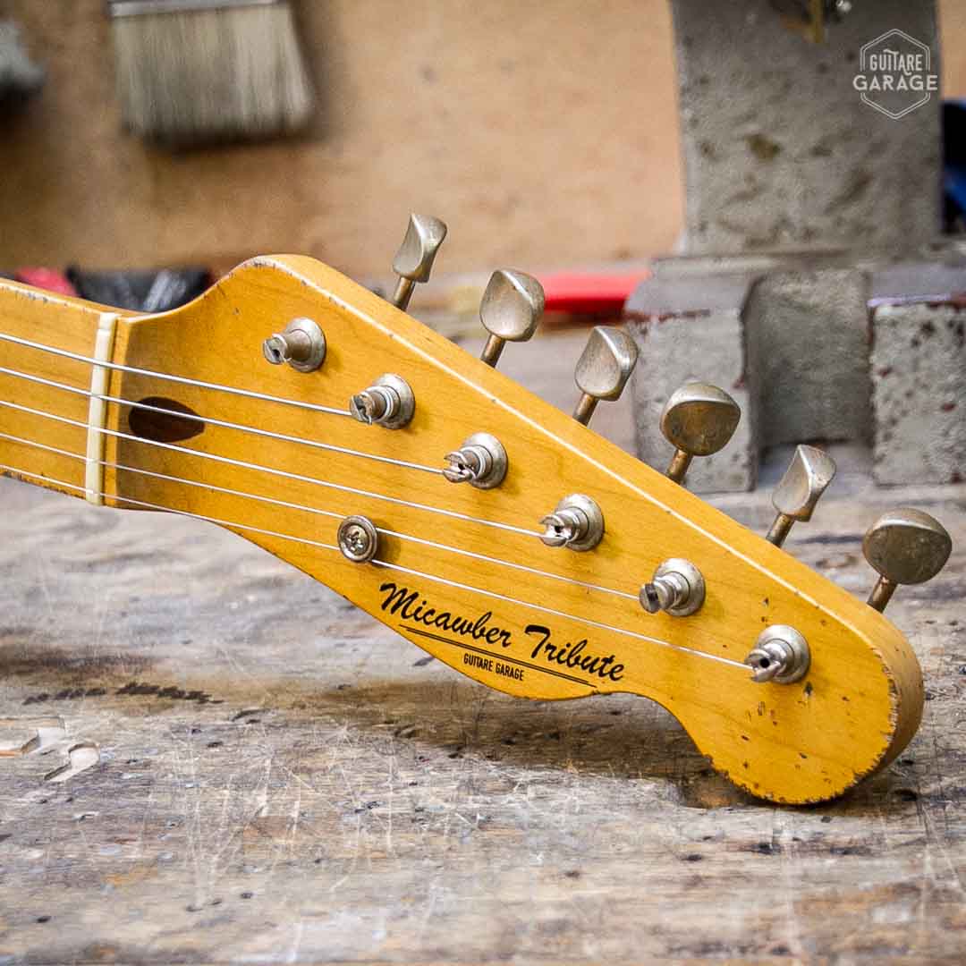 Partcaster Guitare Garage Micawber Tribute