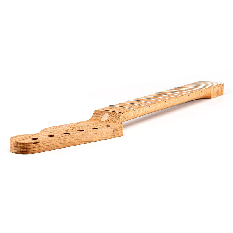 Manche telecaster AllParts Edition Limitée TMO-CRF brut érable torréfié flammé