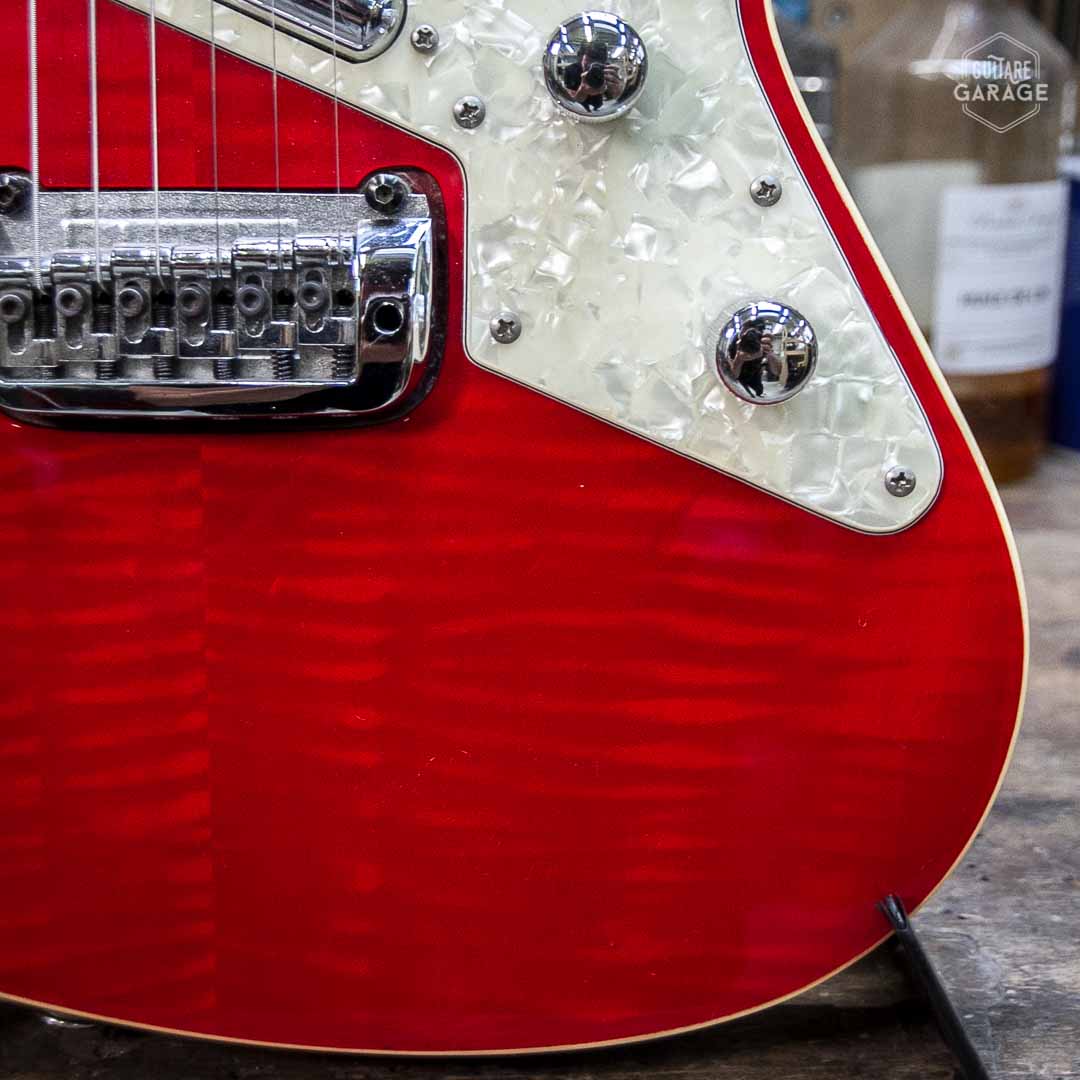 Occasion - Charvel Surfcaster Rouge Japon années 90