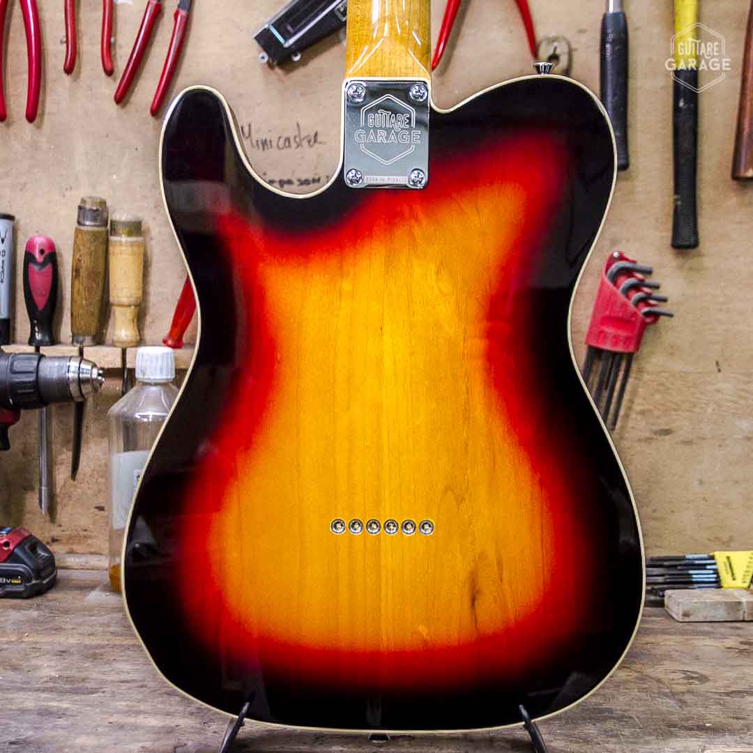 Occasion - Guitare Garage Modèle T Bindings Sunburst 3 tons Lollar Royal T