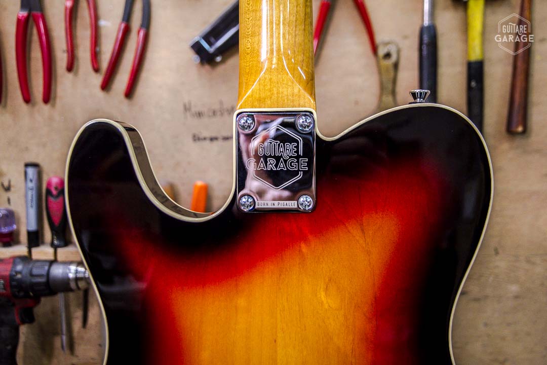 Occasion - Guitare Garage Modèle T Bindings Sunburst 3 tons Lollar Royal T