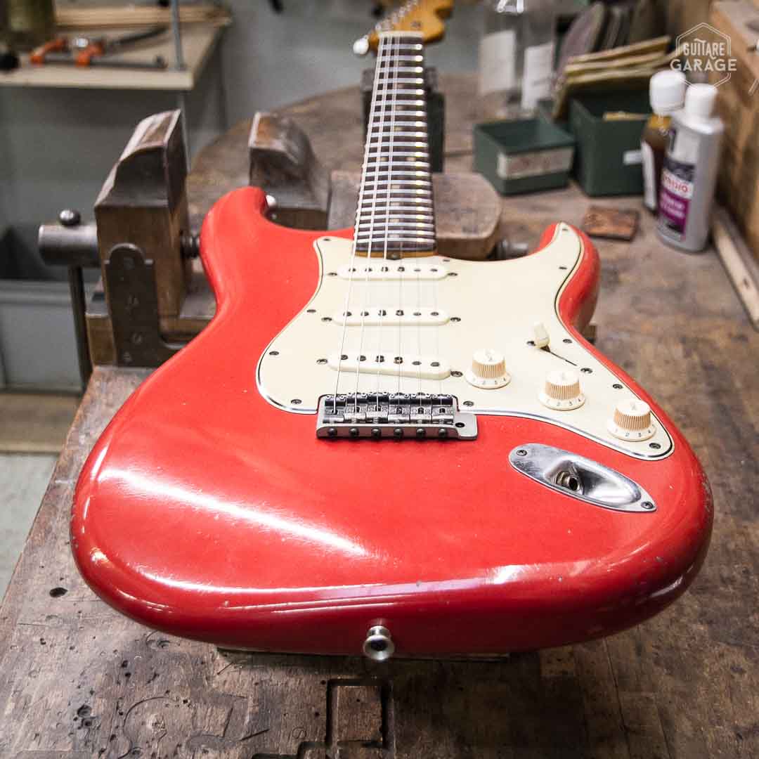 Occasion - MB Guitars '64 Strat Dakota Red Relic