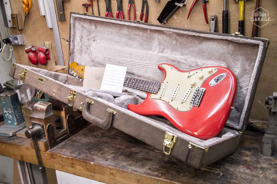 Occasion - MB Guitars '64 Strat Dakota Red Relic