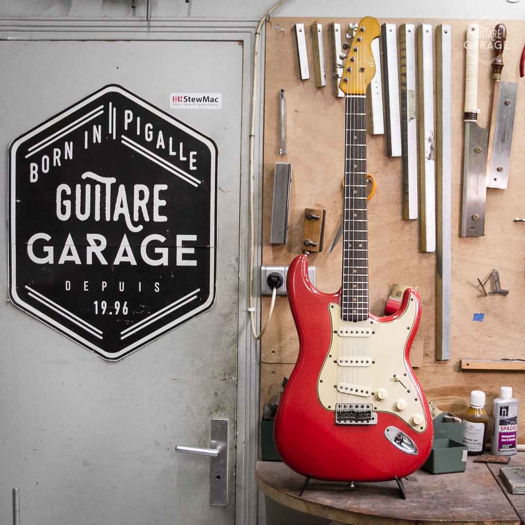 Occasion - MB Guitars '64 Strat Dakota Red Relic
