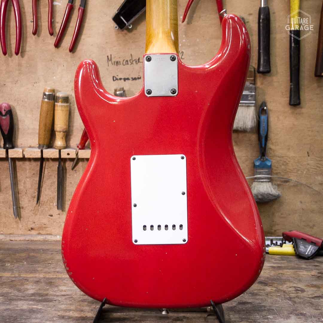 Occasion - MB Guitars '64 Strat Dakota Red Relic