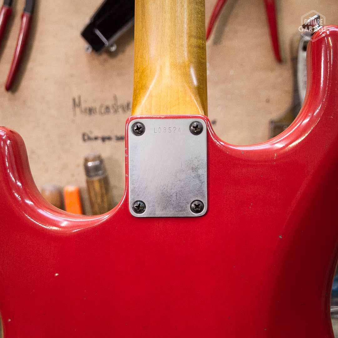 Occasion - MB Guitars '64 Strat Dakota Red Relic