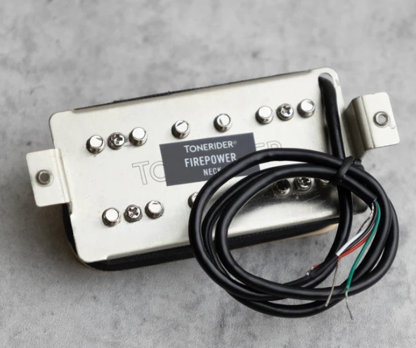 Set de Micros Humbucker Tonerider Firepower Noirs