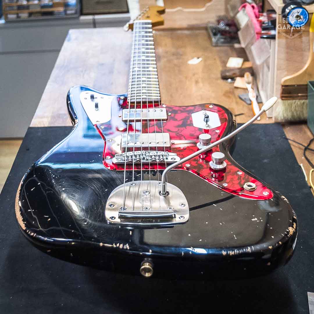 Guitare Garage JZM Black Relic Dreamsongs Strat HB Mastery Bridge