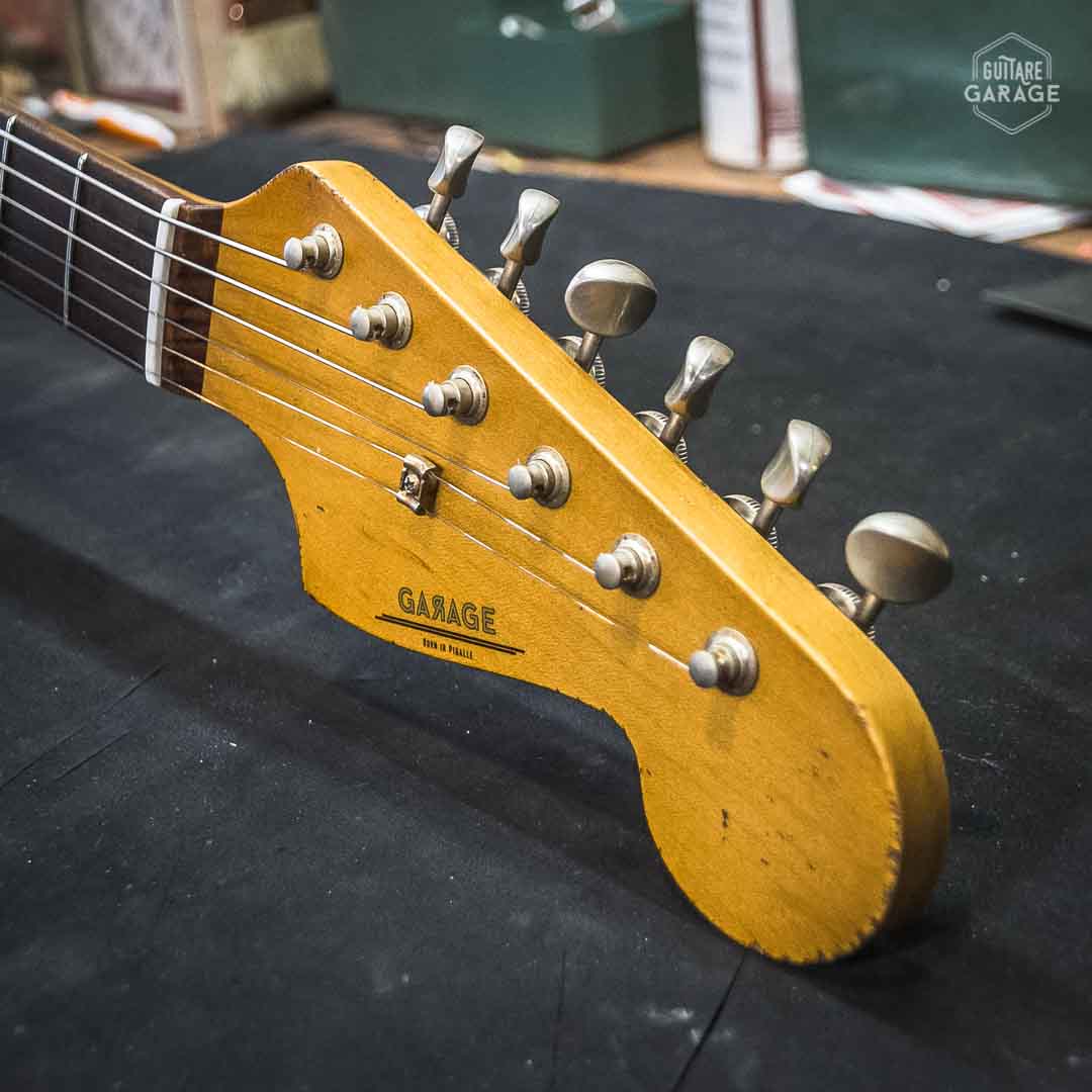 Guitare Garage JZM Black Relic Dreamsongs Strat HB Mastery Bridge