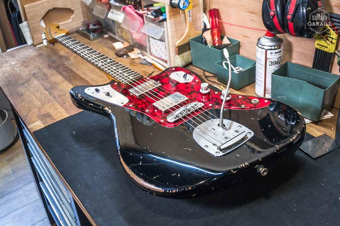 Guitare Garage JZM Black Relic Dreamsongs Strat HB Mastery Bridge