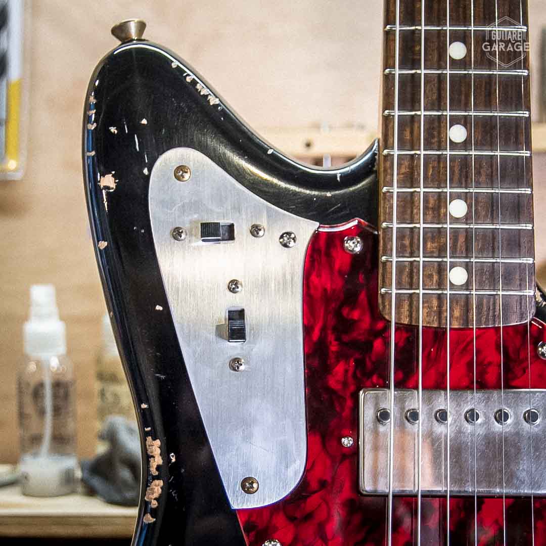 Guitare Garage JZM Black Relic Dreamsongs Strat HB Mastery Bridge