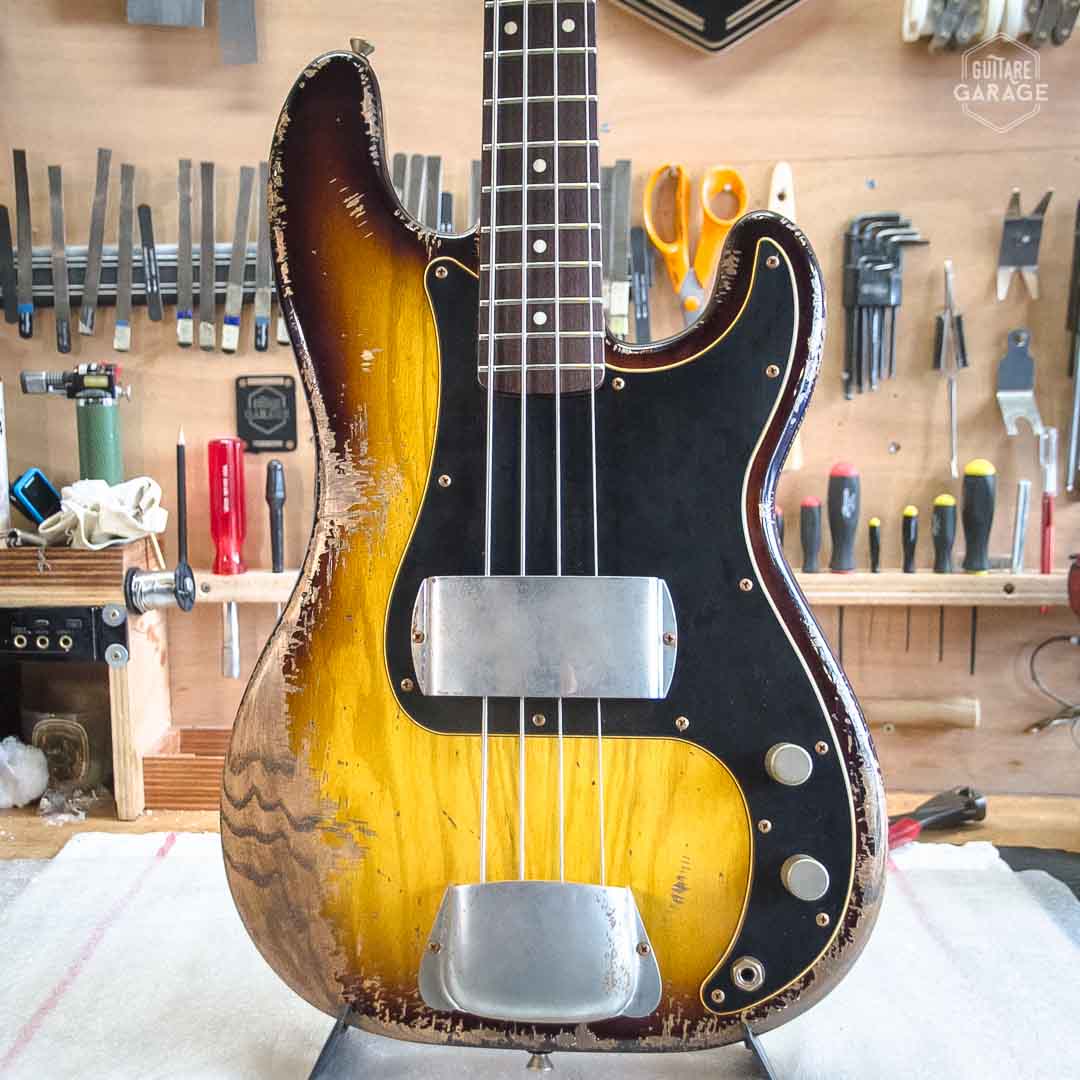 Guitare Garage modèle PB Sunburst deux tons Hepcat 62