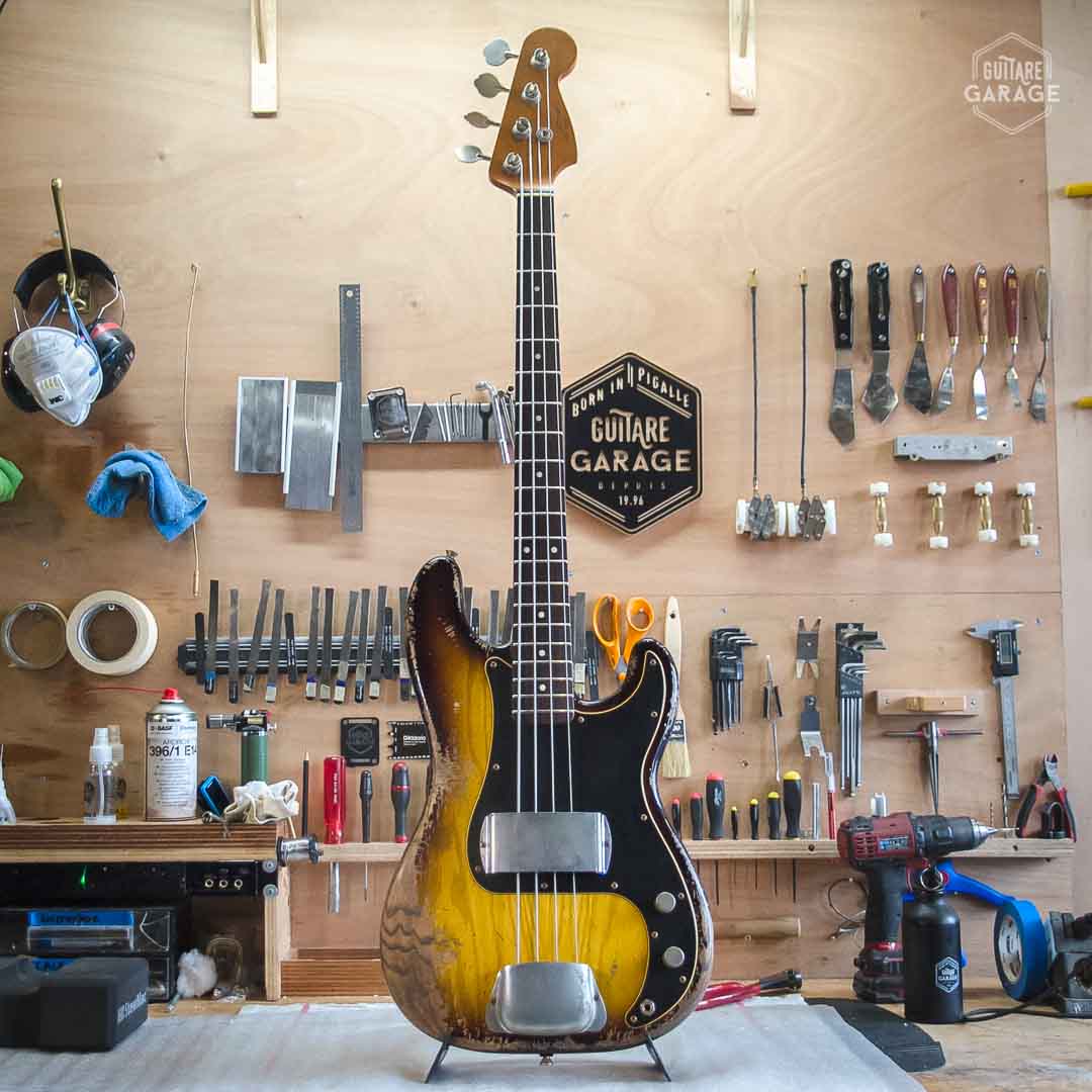 Guitare Garage modèle PB Sunburst deux tons Hepcat 62