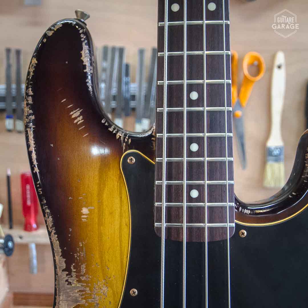 Guitare Garage modèle PB Sunburst deux tons Hepcat 62