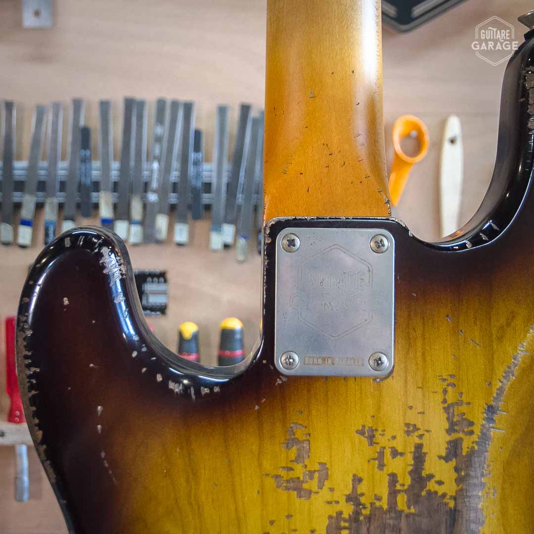 Guitare Garage modèle PB Sunburst deux tons Hepcat 62