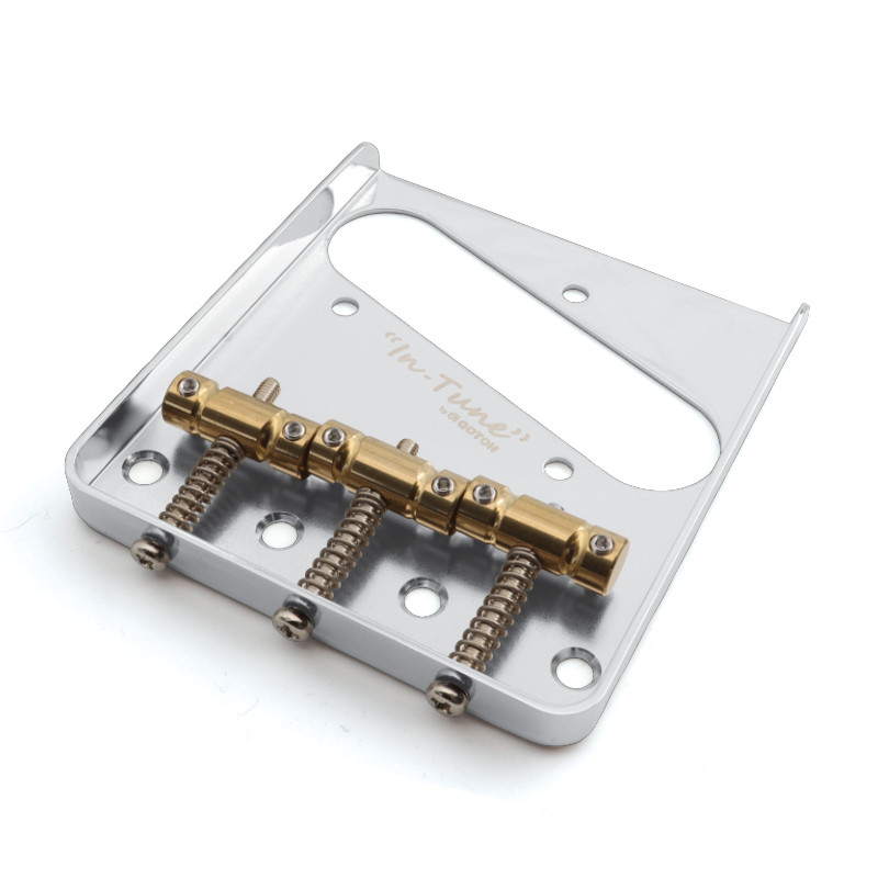 Chevalet Telecaster Gotoh BS-TC1 Style Vintage avec Pontets "In-Tune" finition chrome