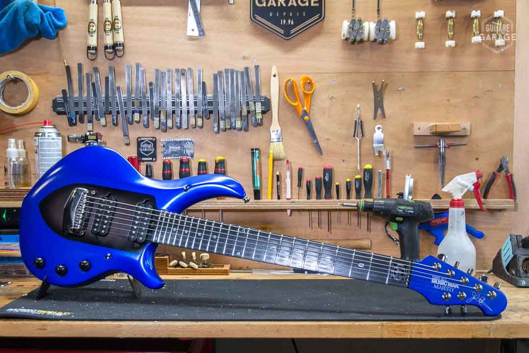 Occasion - Ernie Ball Music Man John Petrucci Majesty 7 Siberian Sapphire